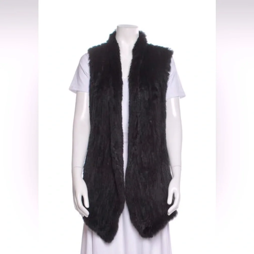 June Rabbit Fur Vest - Picture 1 of 1